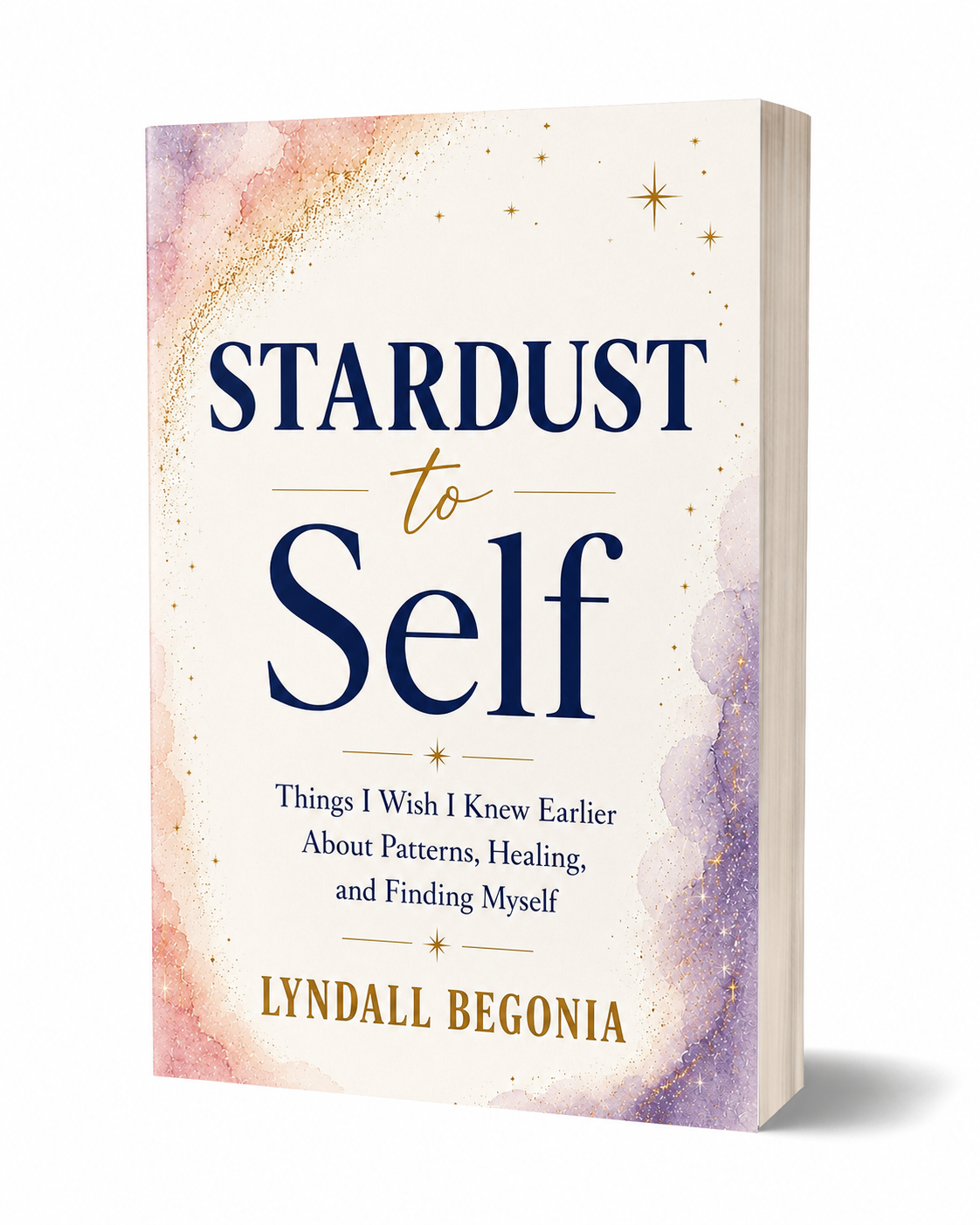 Stardust to Self book cover by Lyndall Begonia