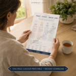 Fight, Flight, Freeze & Fawn Worksheet - Colour Printable